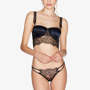 Bügel-BH „Avery“ aus Satin und Spitze