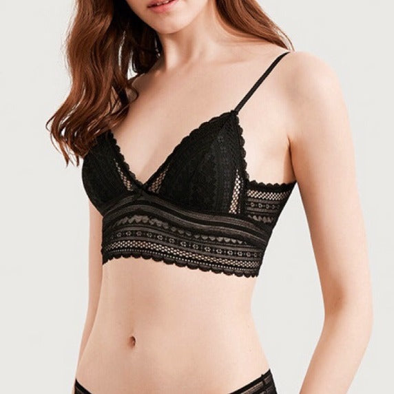 Nina Bralette Bügelloser BH - Schwarz