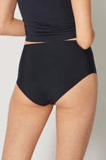 Bild in den Galerie-Viewer laden, Unsichtbarer Micro-BH mit hoher Taille - Schwarz
